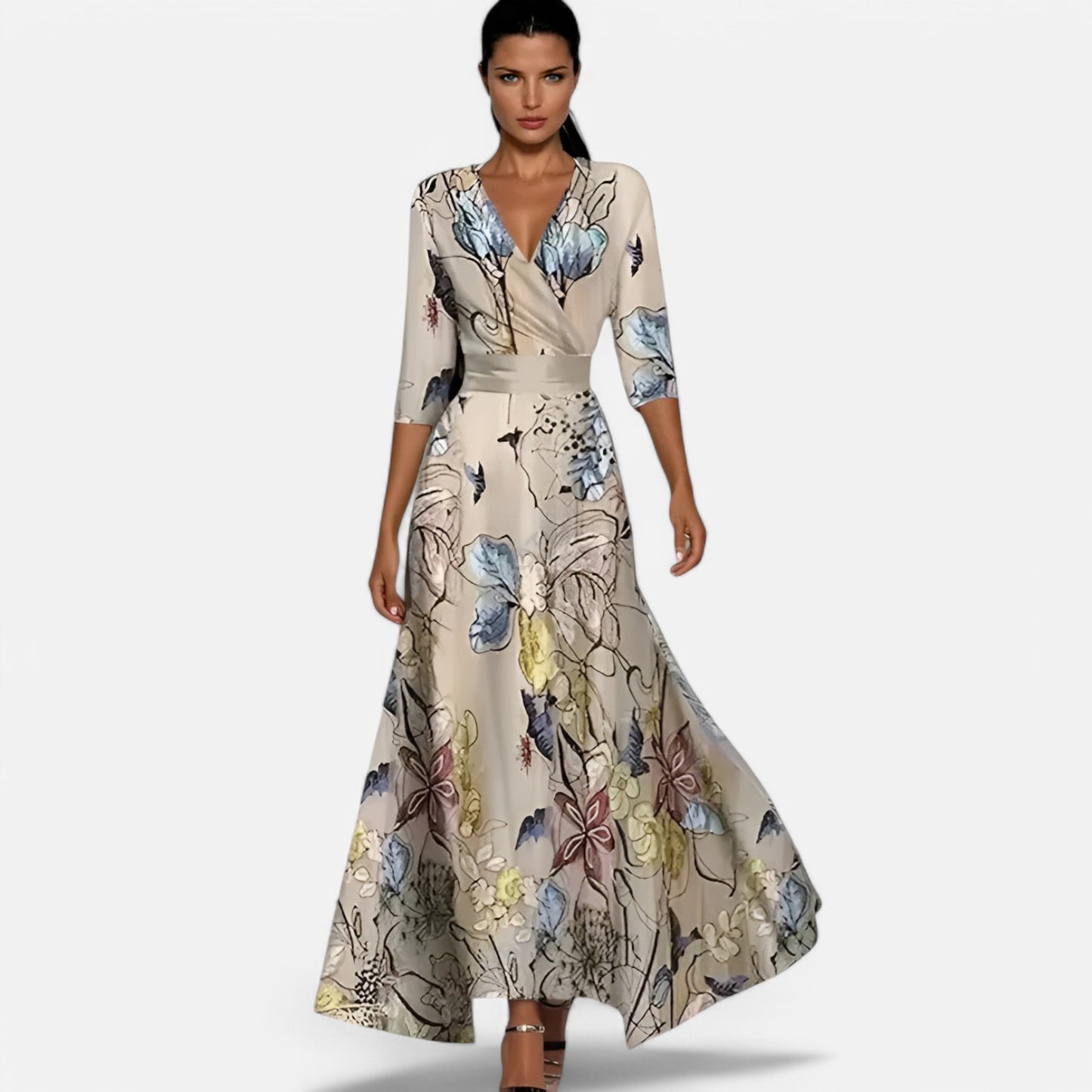 Maison Aurelien | LuxeBelle Satin Gown
