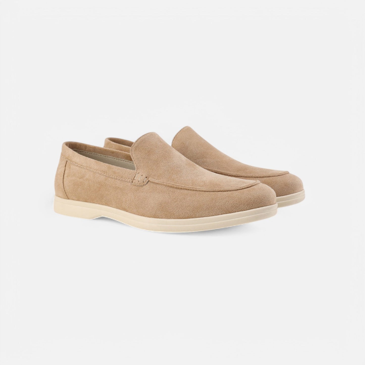 Maison Aurelien | Old Money Suede Loafers – Timeless Luxury for Men