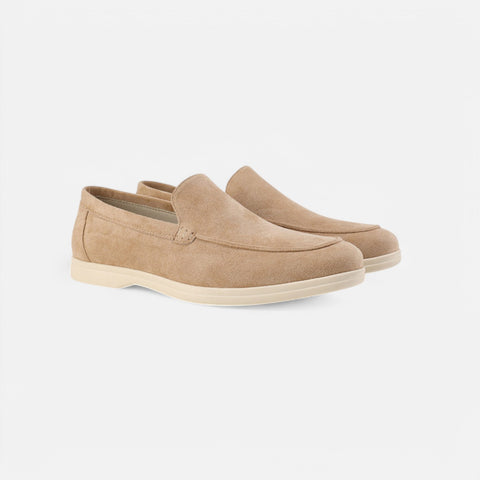 Maison Aurelien | Old Money Suede Loafers – Timeless Luxury for Men
