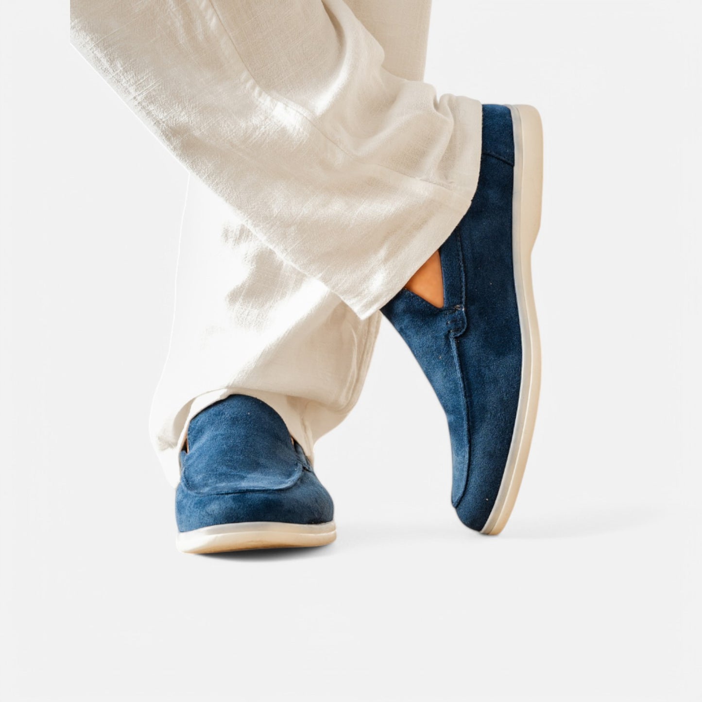 Maison Aurelien | Old Money Suede Loafers – Timeless Luxury for Men