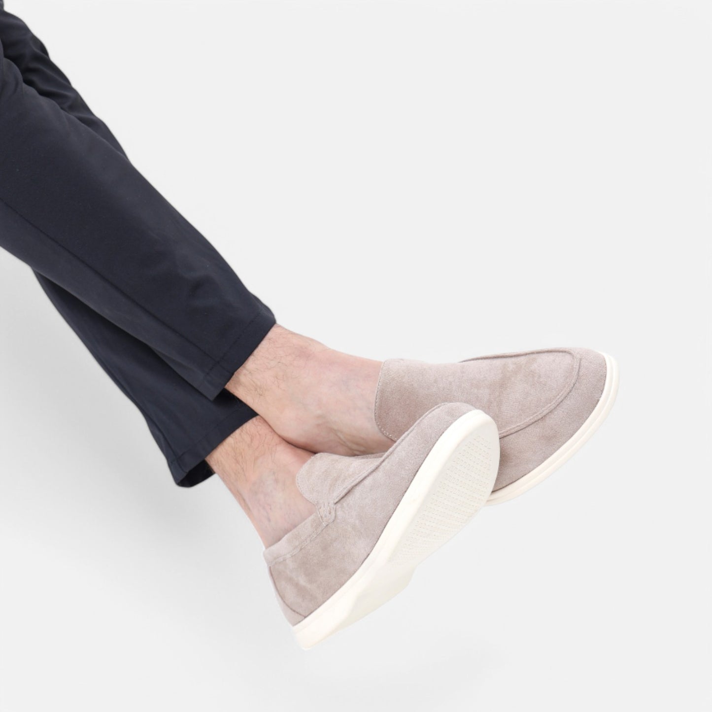 Maison Aurelien | Old Money Suede Loafers – Timeless Luxury for Men