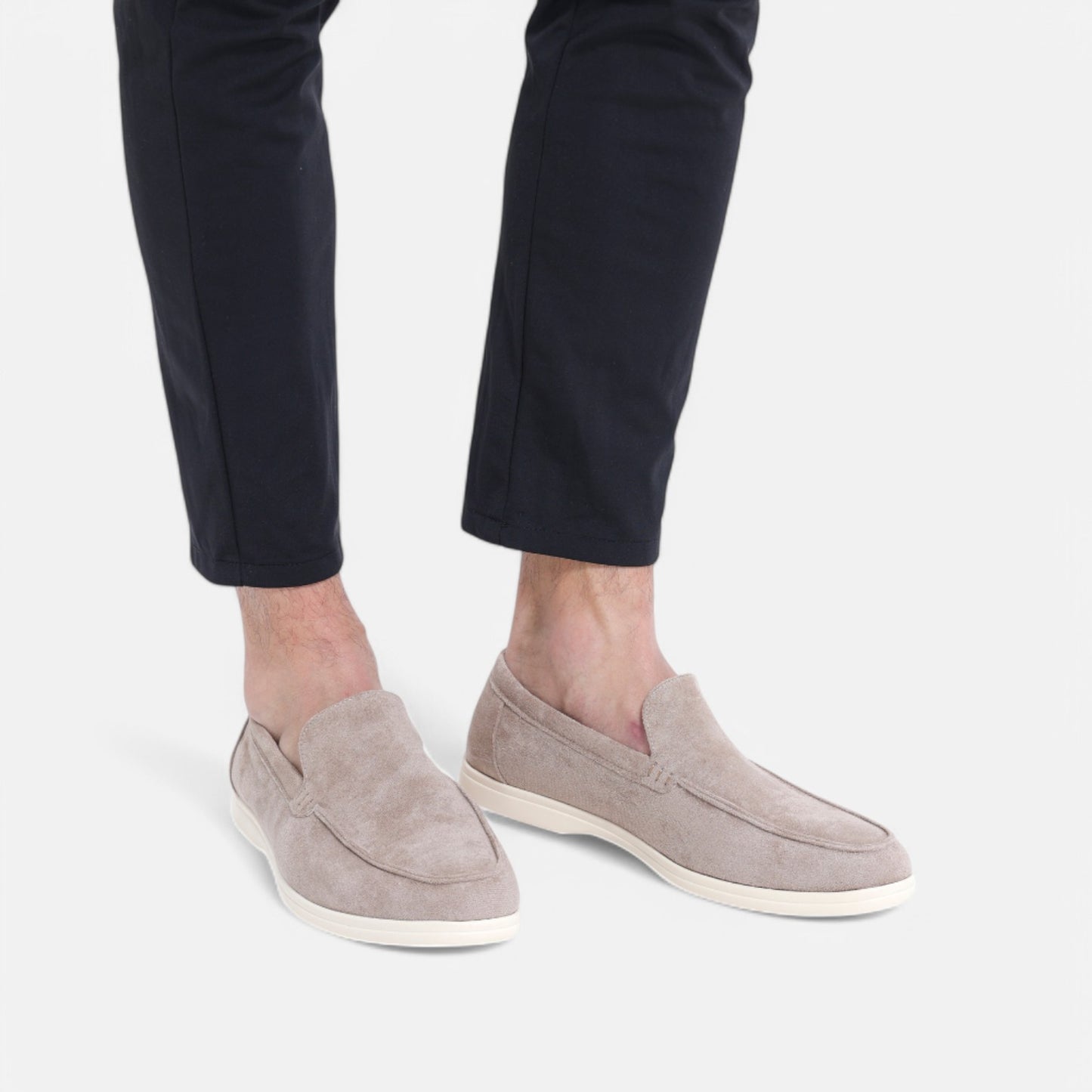 Maison Aurelien | Old Money Suede Loafers – Timeless Luxury for Men