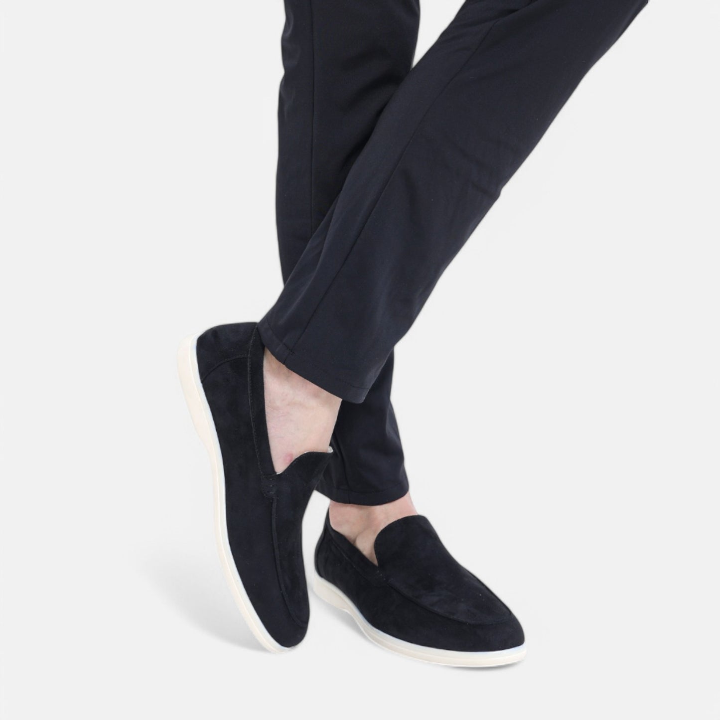 Maison Aurelien | Old Money Suede Loafers – Timeless Luxury for Men