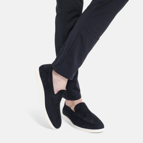 Maison Aurelien | Old Money Suede Loafers – Timeless Luxury for Men