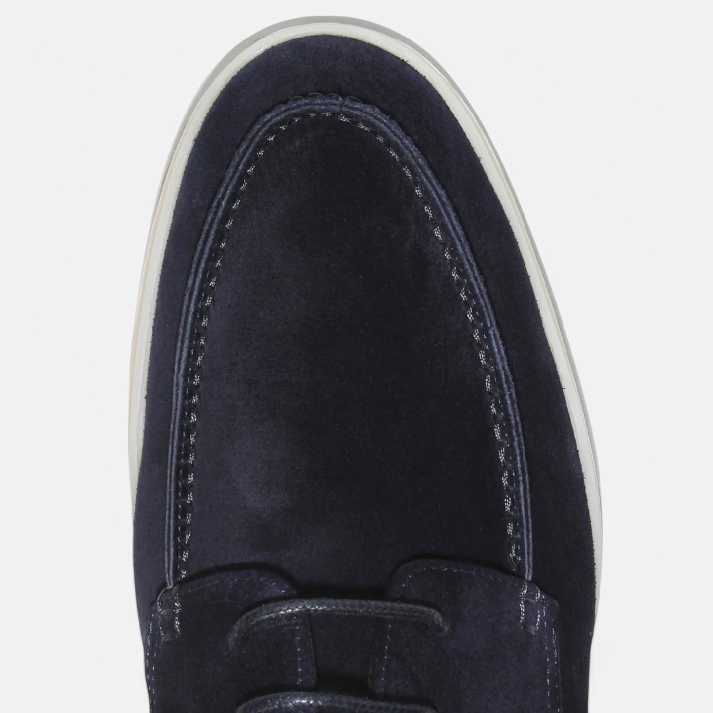 Maison Aurelien | Men's Suede Loafers with Laces