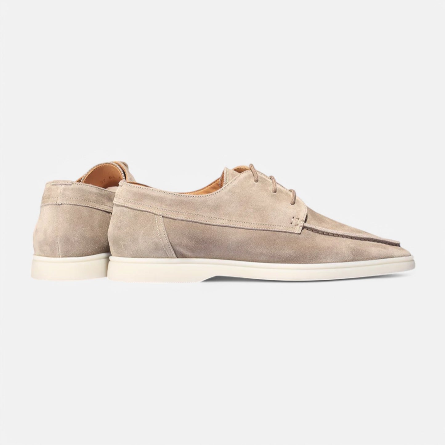 Maison Aurelien | Men's Suede Loafers with Laces