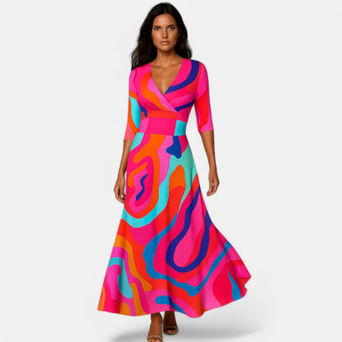 Maison Aurelien | LuxeBelle Satin Gown