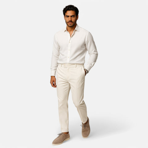 Maison Aurelien | Men's Suede Loafers with Laces