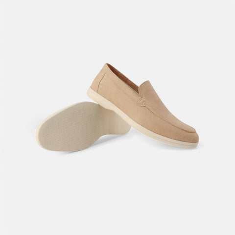 Maison Aurelien | Old Money Suede Loafers – Timeless Luxury for Men